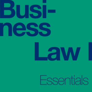 Business Law I Essentials