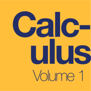 Calculus Volume 1